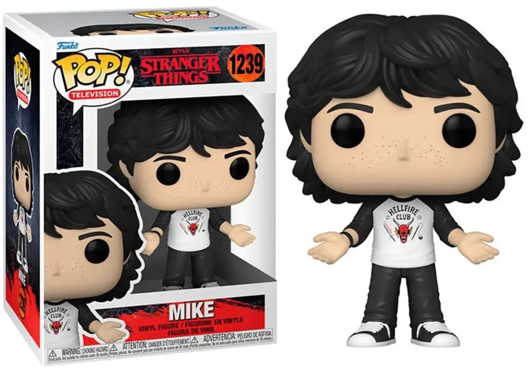 Funko Pop Mike Stranger Things S4 #1239 - Multi - afbeelding 4 van 6