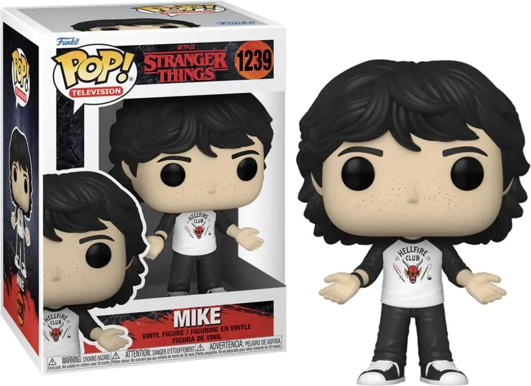 Funko Pop Mike Stranger Things S4 #1239 - Multi - afbeelding 6 van 6