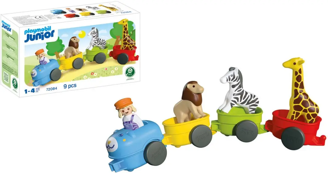 Playmobil Junior Dierentrein 72084 - Multikleur - afbeelding 4 van 4