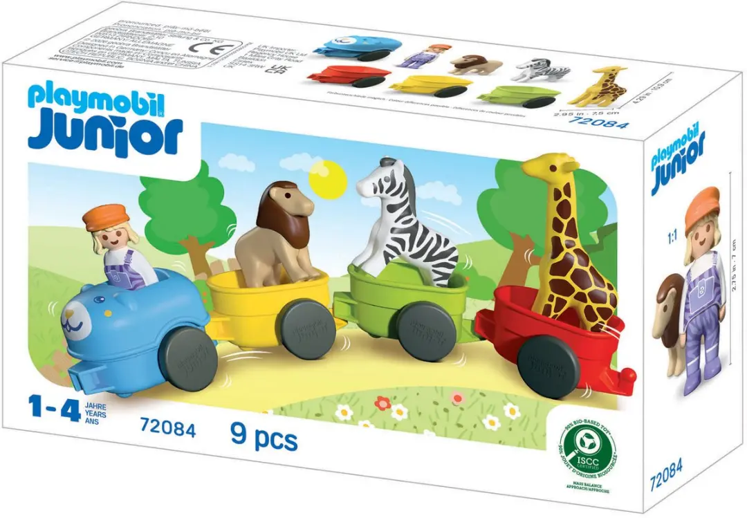 Playmobil Junior Dierentrein 72084 - Multikleur - afbeelding 2 van 4