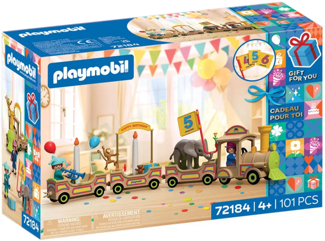 Playmobil Verjaardagstrein 72184