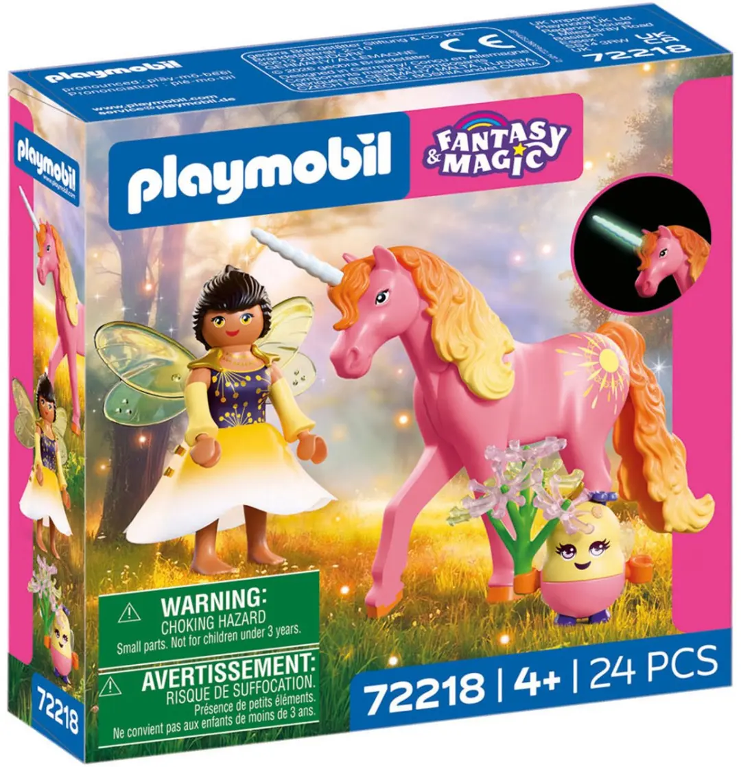 Playmobil Fantasy & Magic Verzameleenhoorn Ochtenddauw met Fee 72218