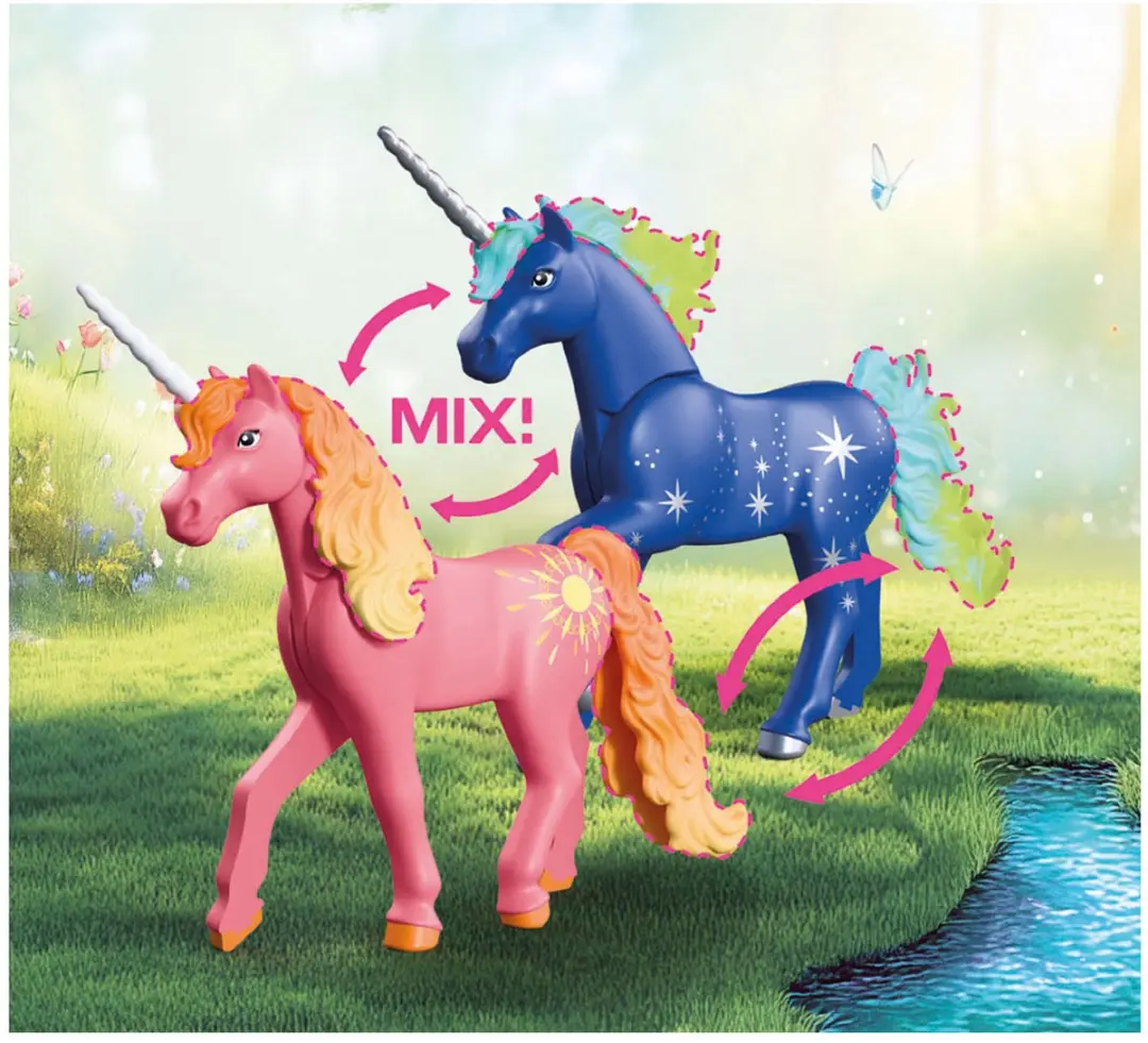 Playmobil Fantasy & Magic Verzameleenhoorn Ochtenddauw met Fee 72218 - afbeelding 3 van 4
