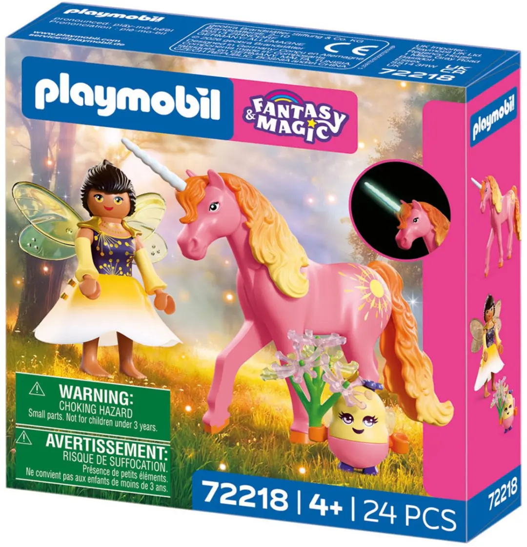 Playmobil Fantasy & Magic Verzameleenhoorn Ochtenddauw met Fee 72218 - afbeelding 4 van 4