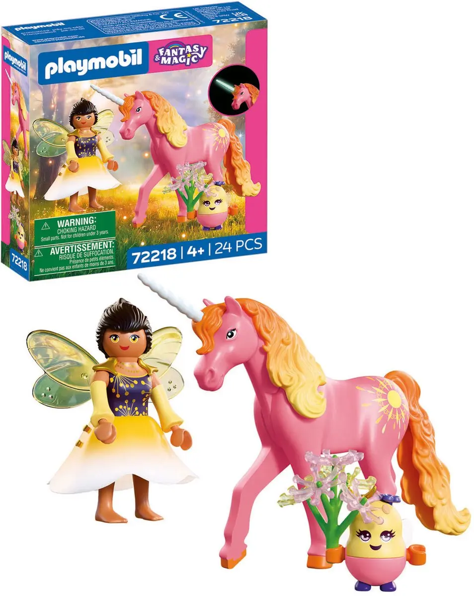 Playmobil Fantasy & Magic Verzameleenhoorn Ochtenddauw met Fee 72218 - afbeelding 2 van 4