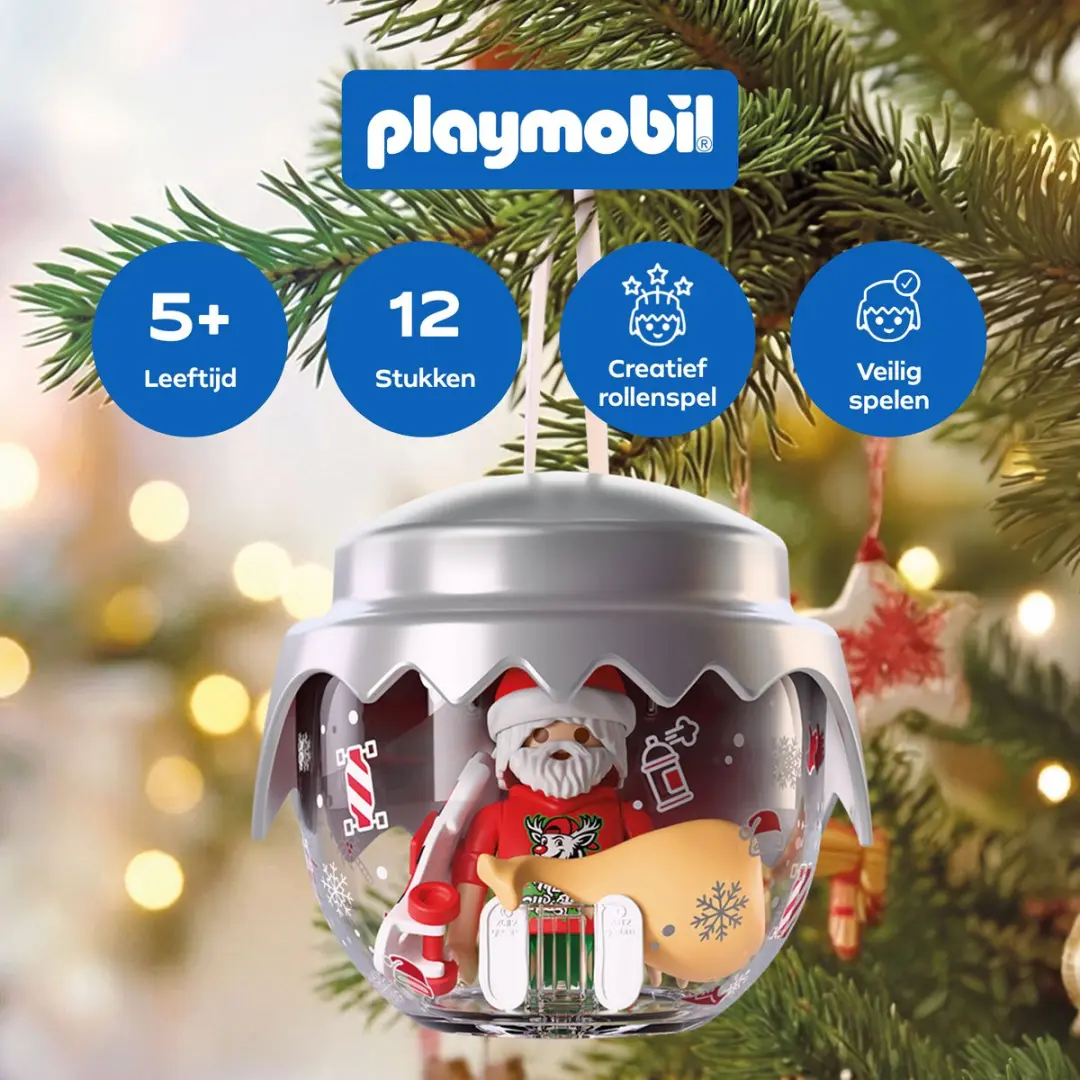 Playmobil Christmas Kerstbal Longboarder 72221 - afbeelding 3 van 6