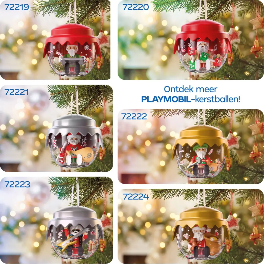 Playmobil Kerstbal Bakker 72219 - afbeelding 3 van 6