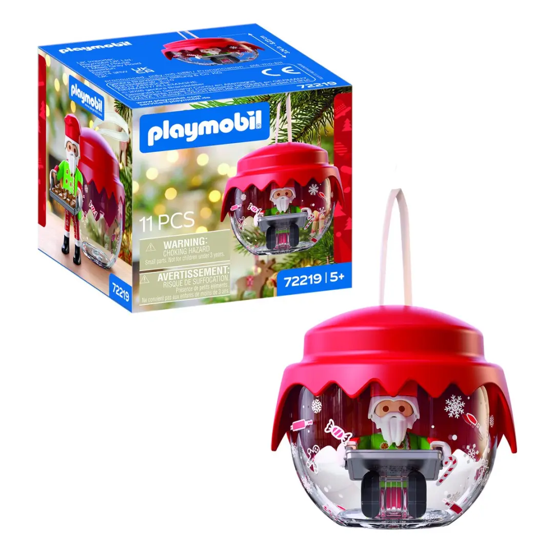 Playmobil Kerstbal Bakker 72219