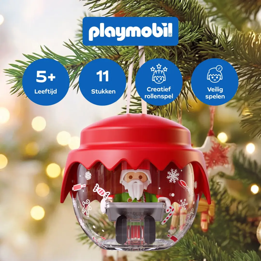 Playmobil Kerstbal Bakker 72219 - afbeelding 2 van 6