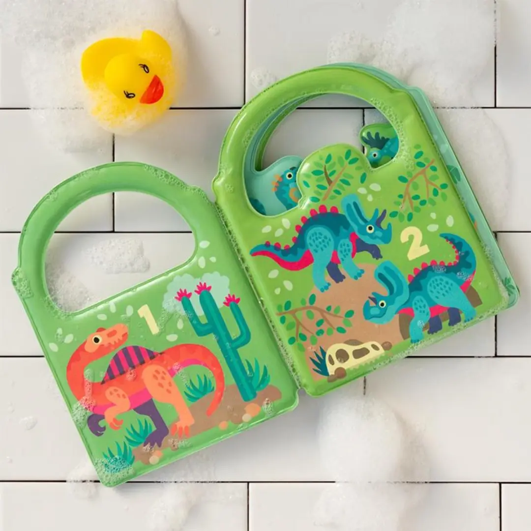 Kleurveranderend badboek baby dino’s