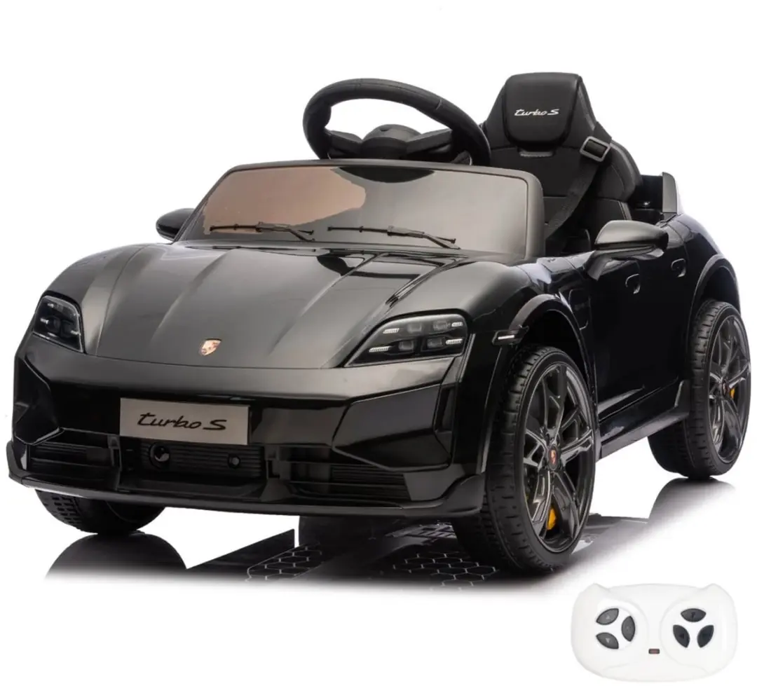 Porsche Taycan Turbo S 12V Elektrische Kinderauto 1 tot 5 jaar