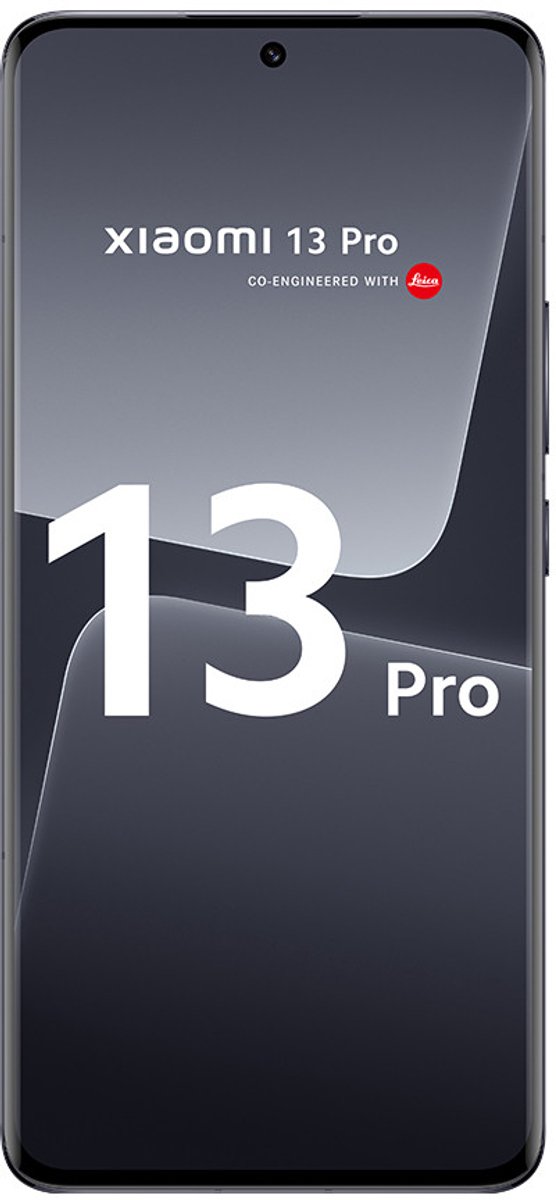 Xiaomi 13 Pro - 12GB RAM - 256GB Opslag - Zwart - 6,73" OLED Scherm