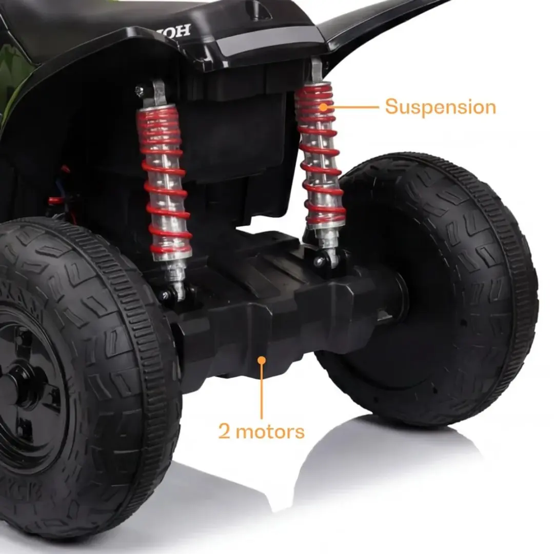 Vrooomy Honda TRX90X 12V Kinderquad - Groen - afbeelding 4 van 6