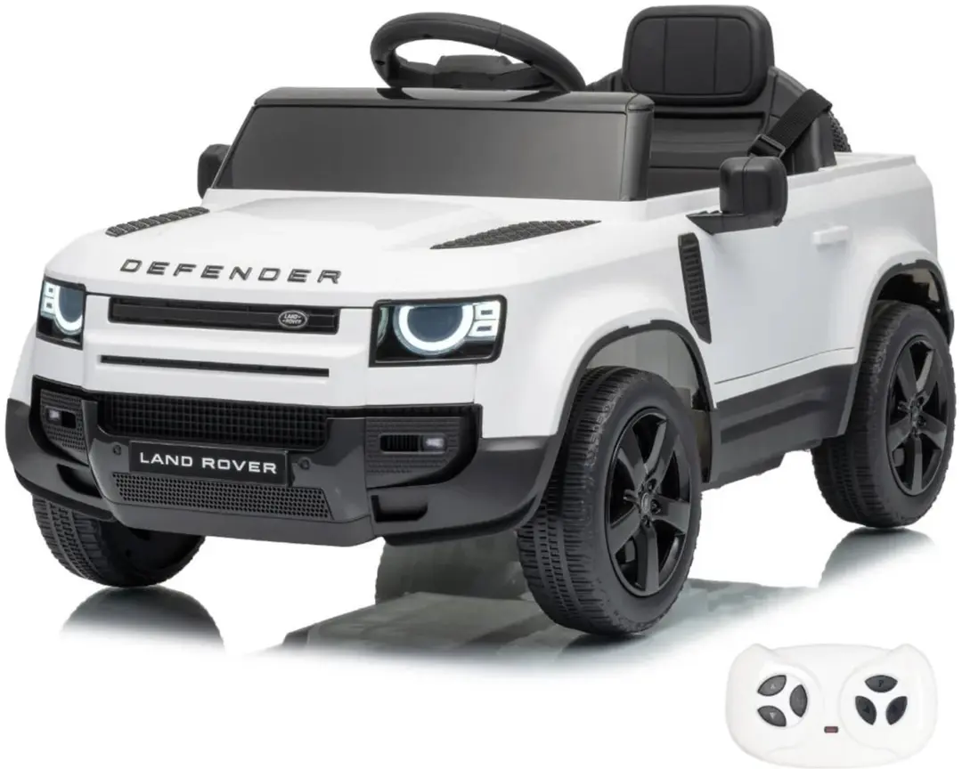 Vrooomy Land Rover Defender 90 Elektrische Kinderauto 12V