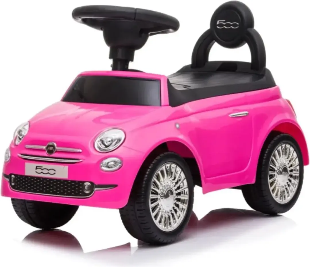 Vrooomy Fiat 500 Loopauto Roze