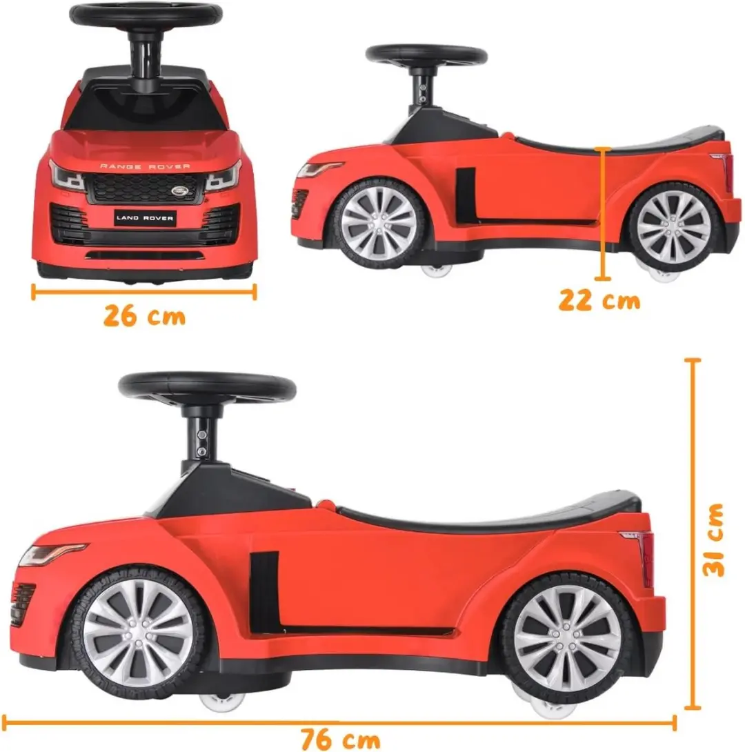 Vrooomy Range Rover Vogue Loopauto Rood - MPN 5100425 - afbeelding 6 van 6