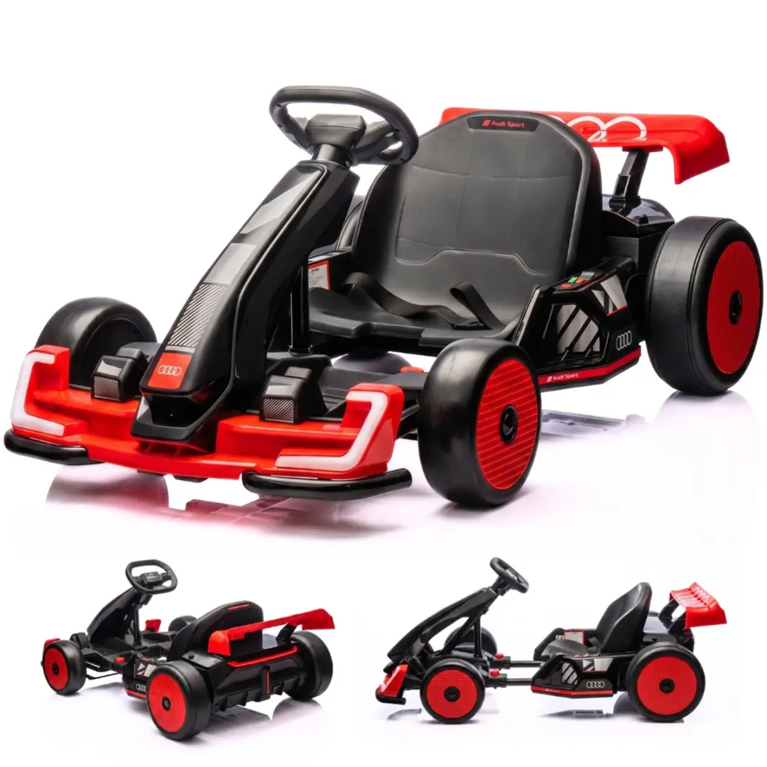 Vrooomy Audi Drift e-Gokart 24V