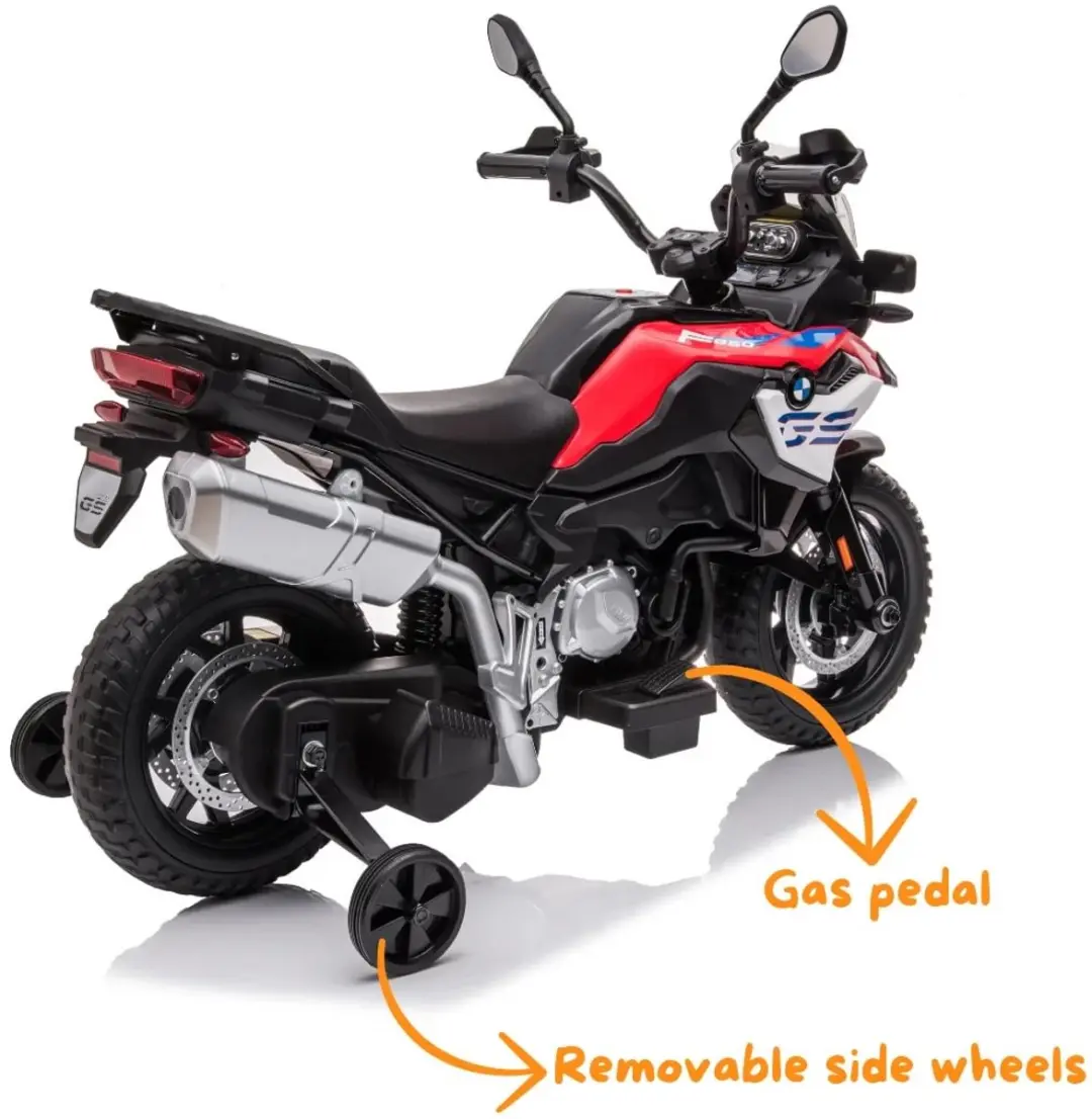 Vrooomy BMW F850 GS Elektrische Kindermotor 12V - Rood - afbeelding 4 van 6