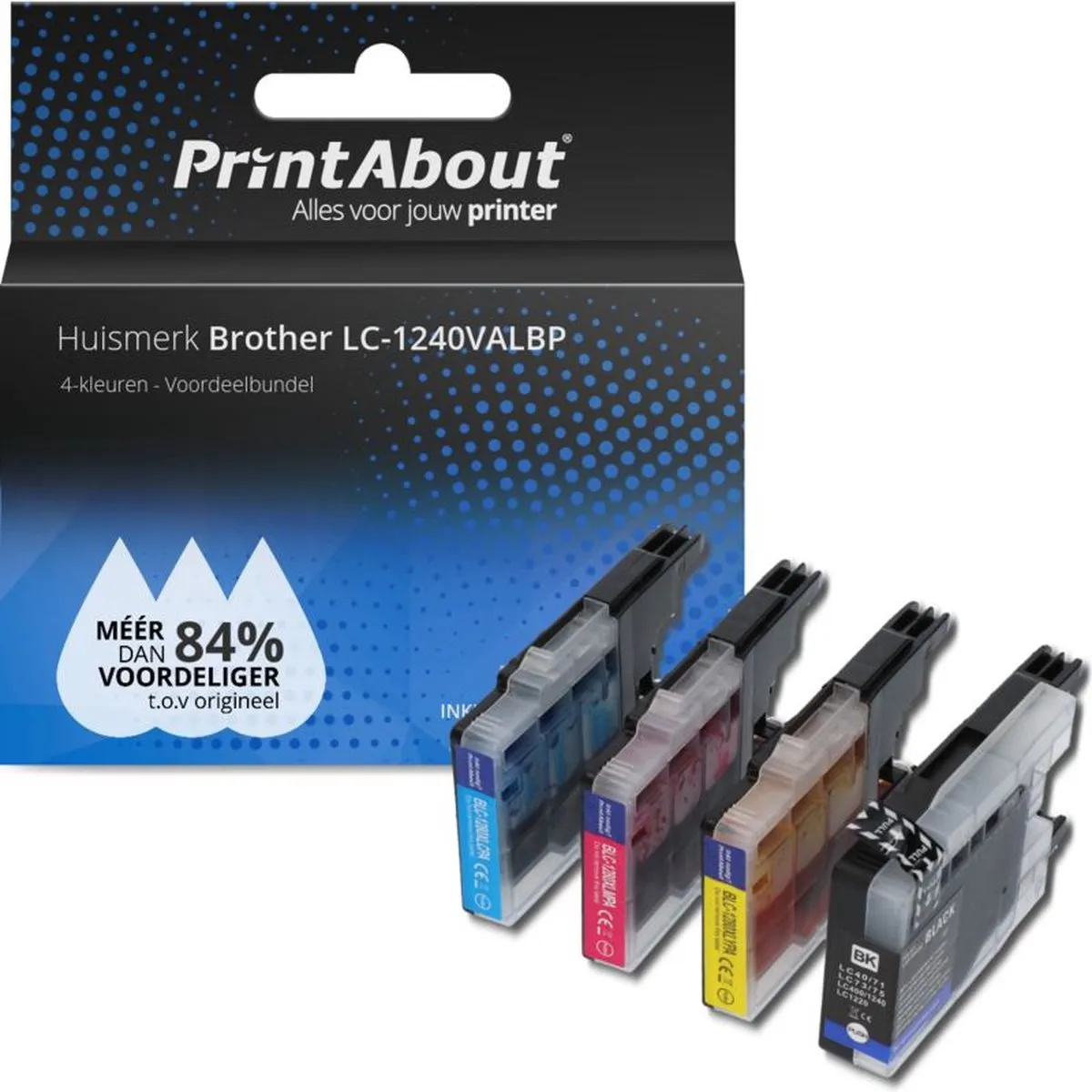 PrintAbout LC-1240VALBP-PA2 Inktcartridge