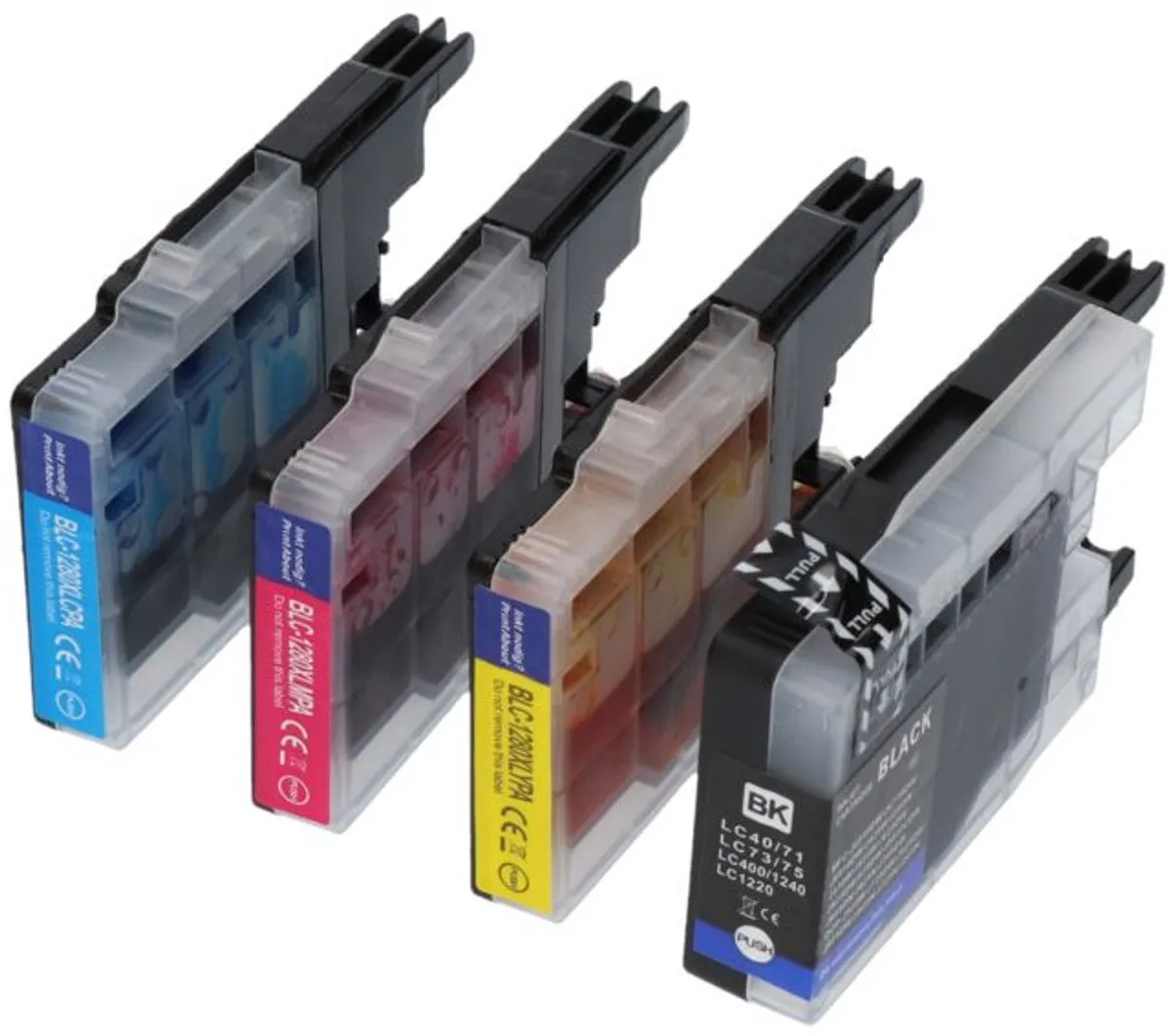PrintAbout LC-1240VALBP-PA2 Inktcartridge - 4 Kleuren - 108ml