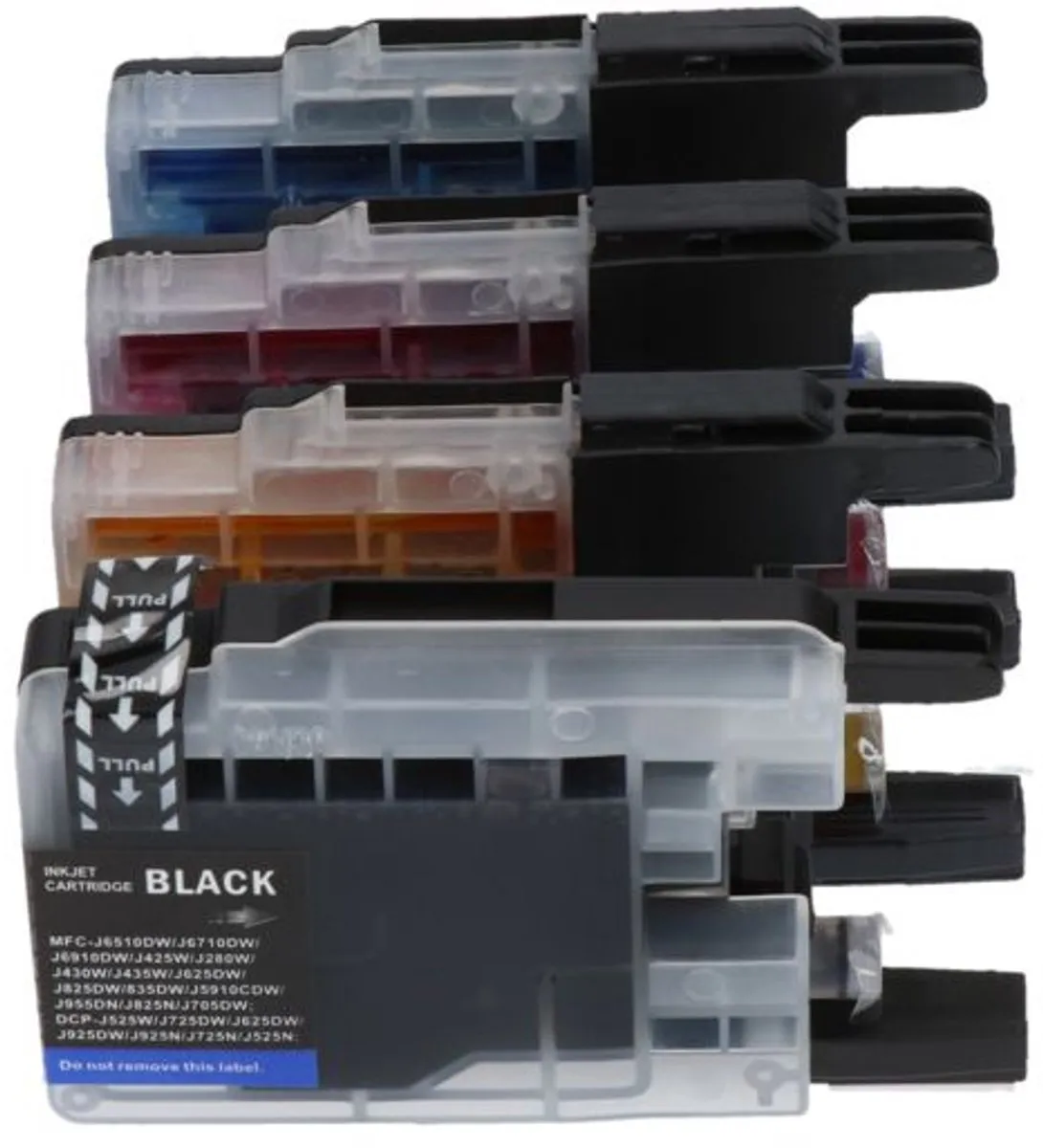 PrintAbout LC-1240VALBP-PA2 Inktcartridge - 4 Kleuren - 108ml