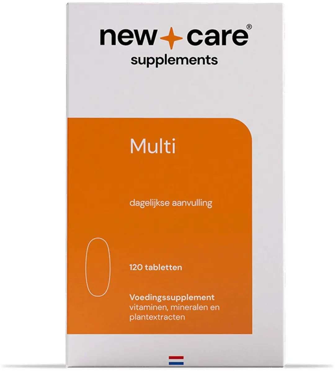 New Care Multivitamine Dagelijkse Aanvulling 120 Tabletten - Vegetarisch