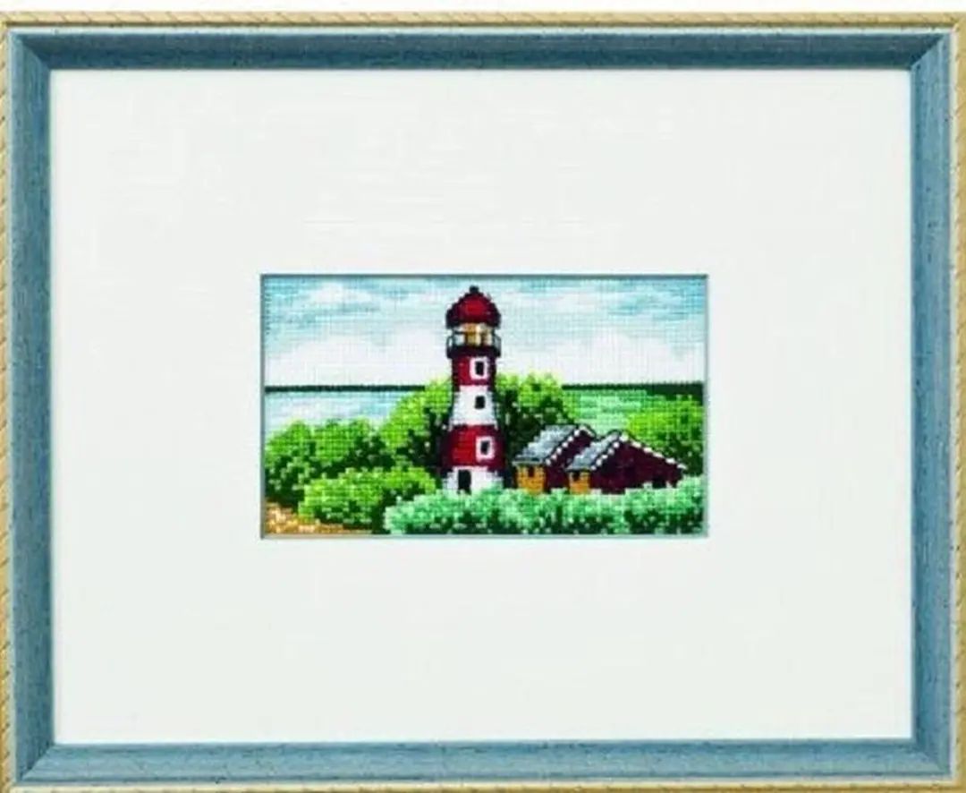 Permin borduurpakket vuurtoren om te borduren 92-8421