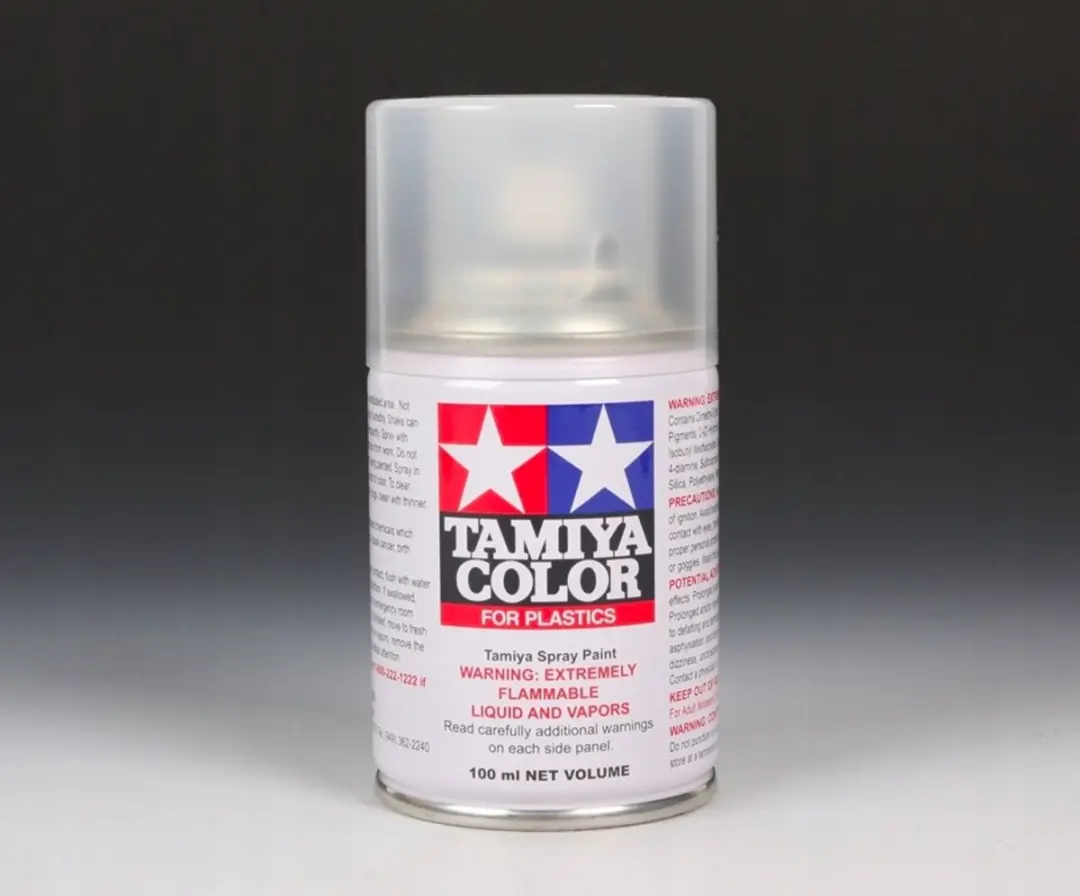 Tamiya Spuitverf Mat Transparant 100ml TS-80