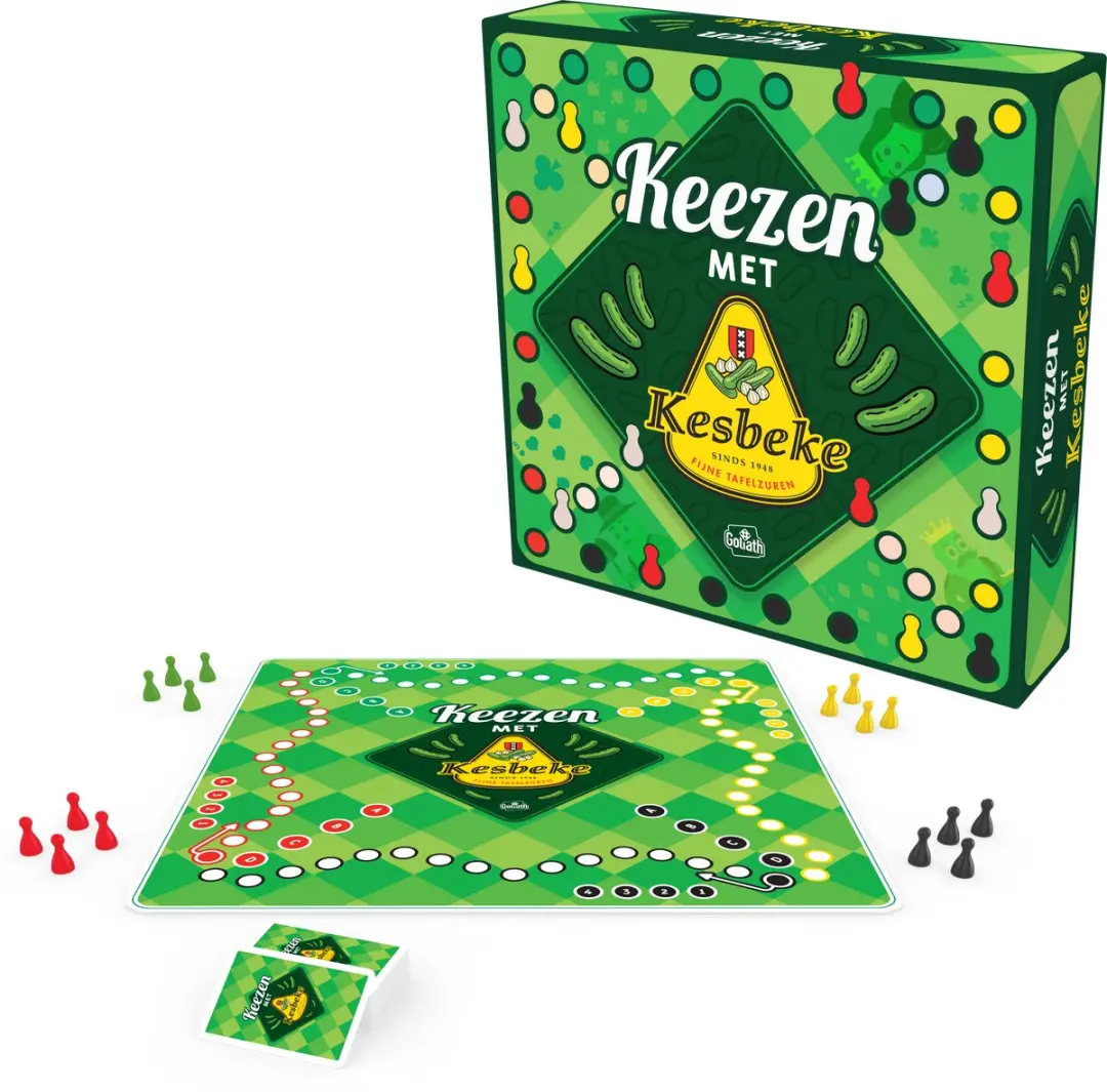 Goliath Keezen met Kesbeke Bordspel - 2-4 Spelers MPN 939226 - afbeelding 3 van 6