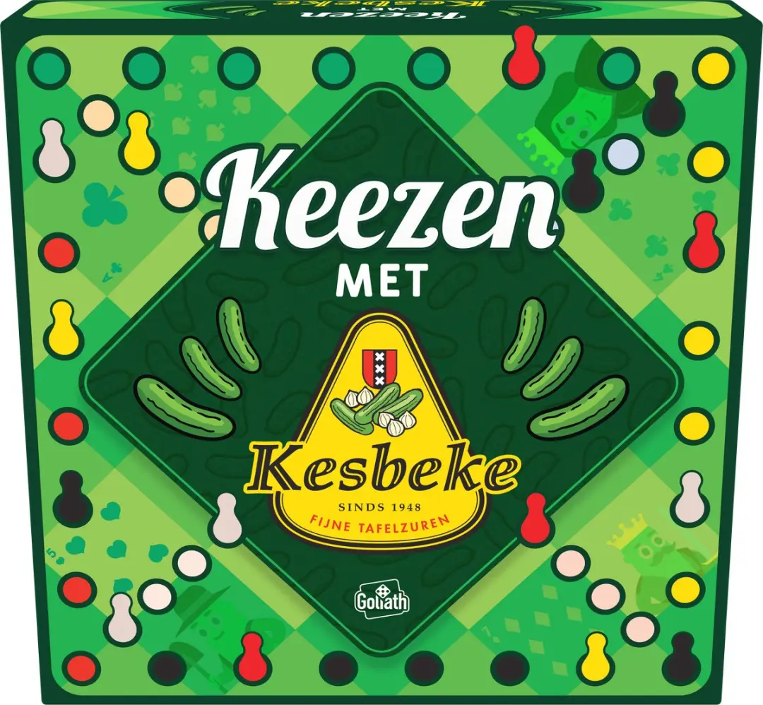 Goliath Keezen met Kesbeke Bordspel - 2-4 Spelers MPN 939226 - afbeelding 6 van 6