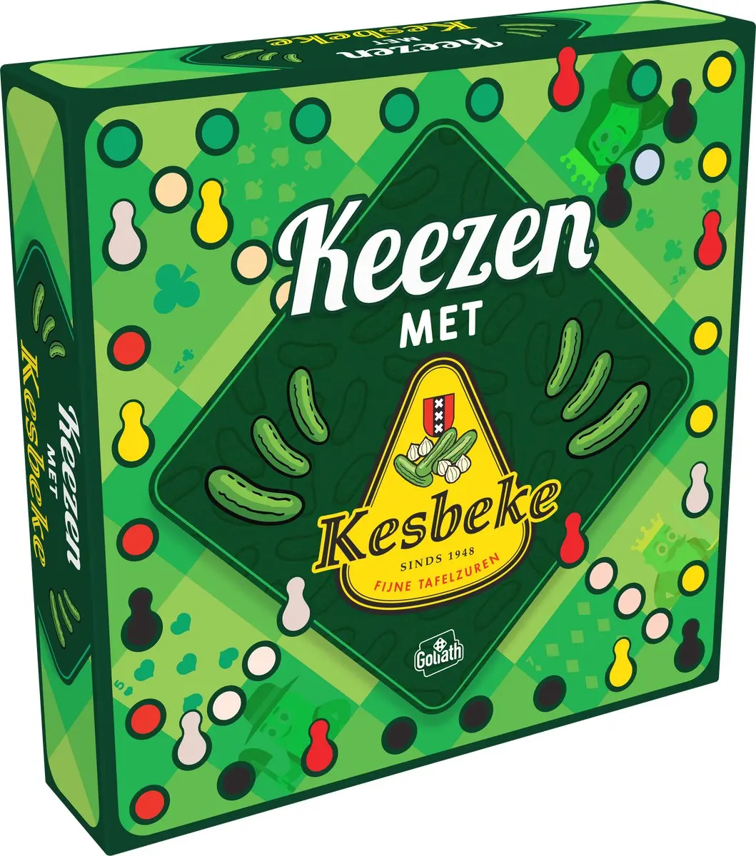 Goliath Keezen met Kesbeke Bordspel - 2-4 Spelers MPN 939226 - afbeelding 2 van 6