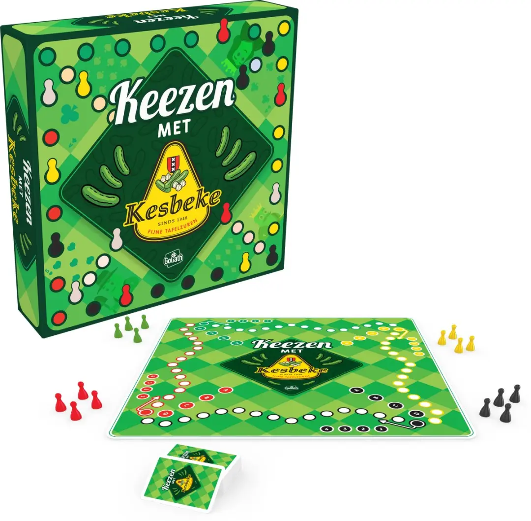 Goliath Keezen met Kesbeke Bordspel