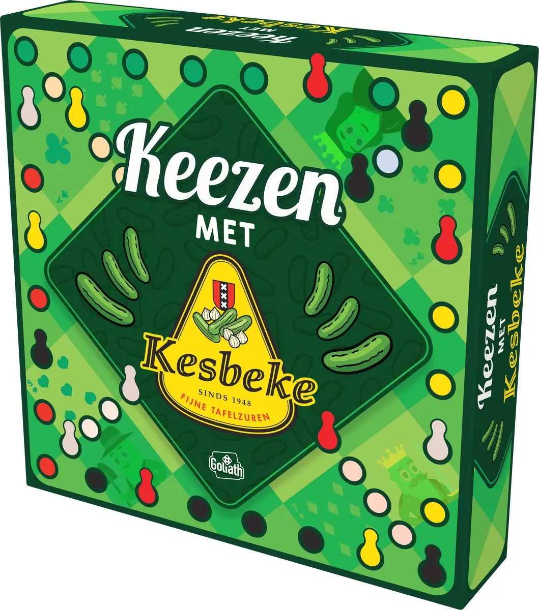 Goliath Keezen met Kesbeke Bordspel - 2-4 Spelers MPN 939226 - afbeelding 5 van 6