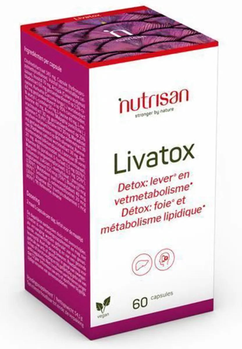 Nutrisan Livatox 60 Vegetarische Capsules