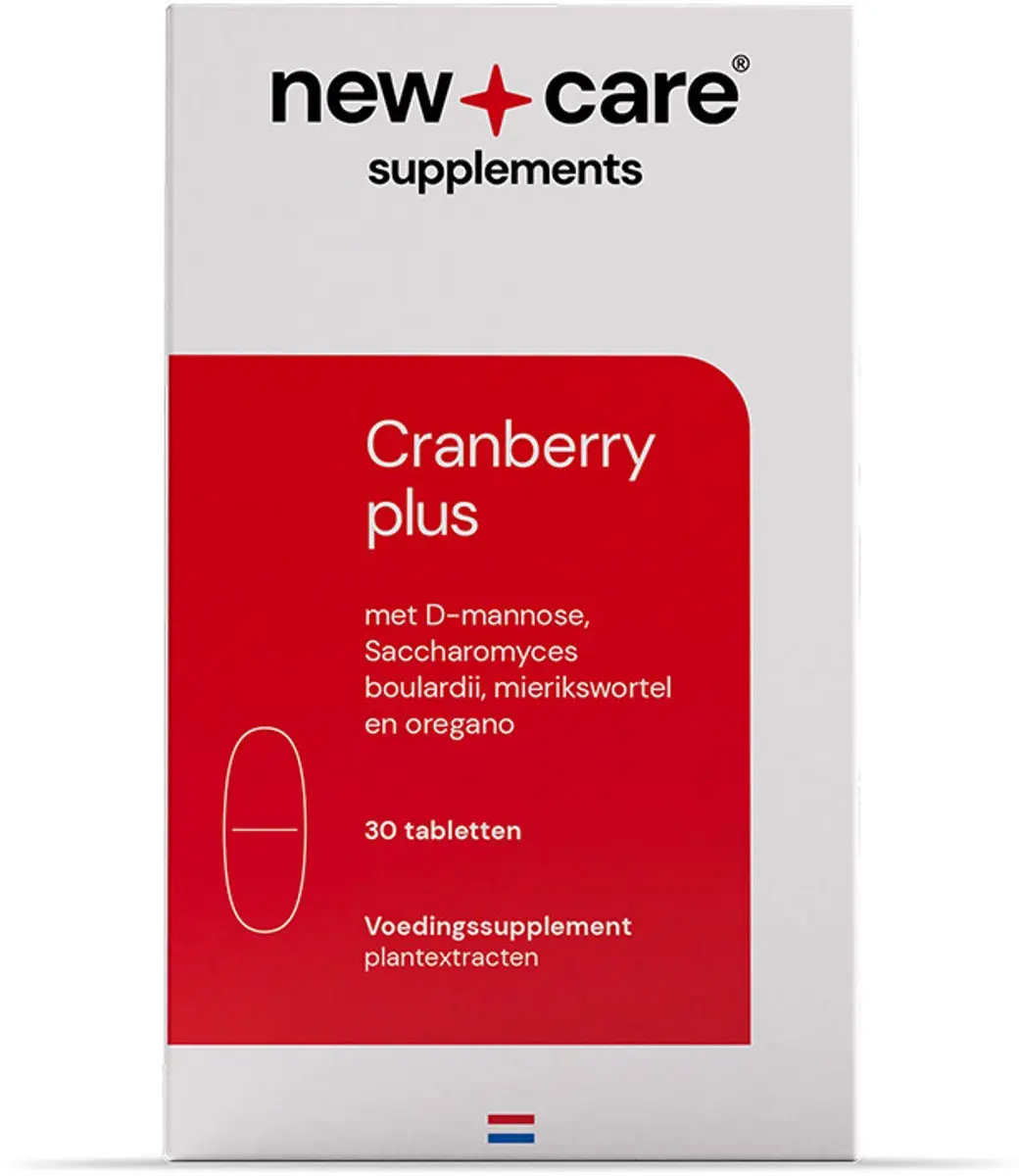 New Care Cranberry plus D-mannose 30 tabletten - 62g