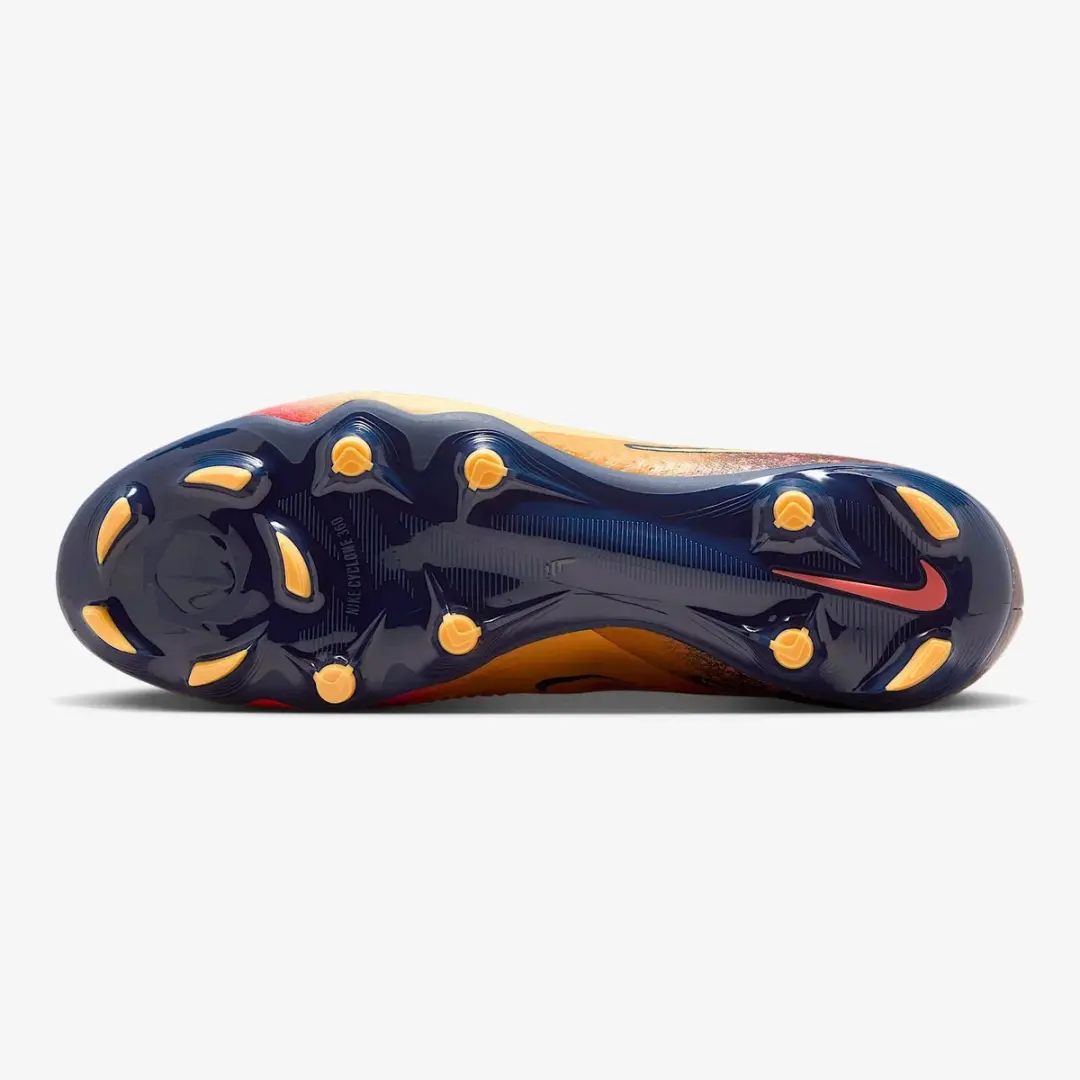 Nike Phantom 6 Low Haaland FG Voetbalschoenen - 42.5 - Oranje/Blauw/Rood