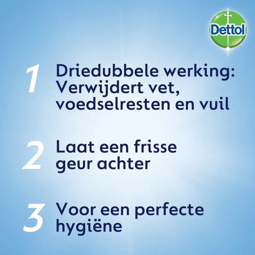 Dettol Allesreiniger Spray Power & Fresh 500ml - afbeelding 2 van 6