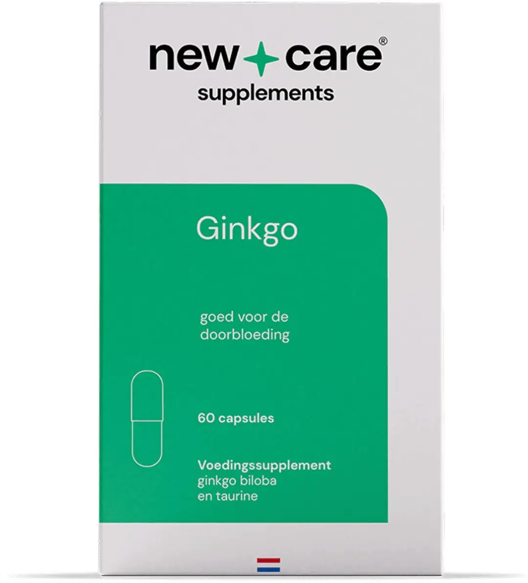 New Care Ginkgo Biloba 60 Capsules - Vegan