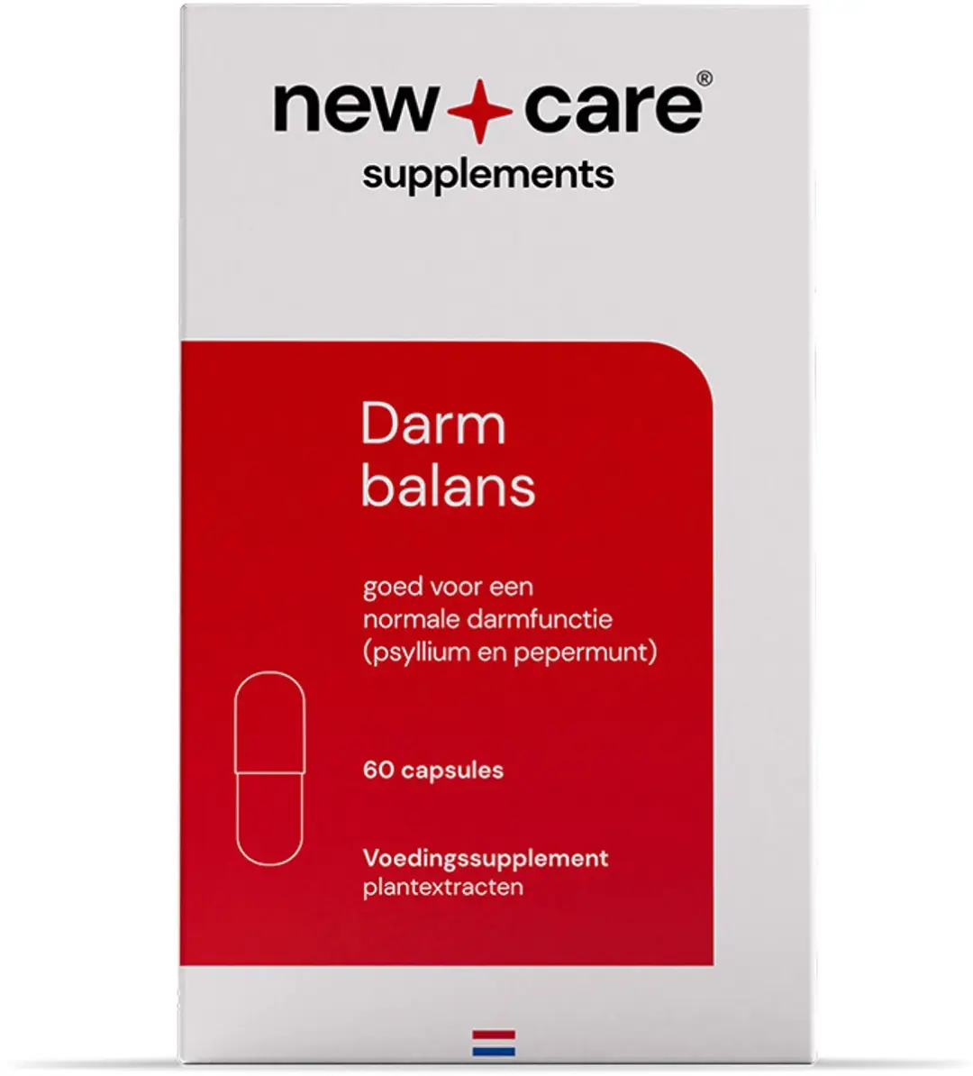 New Care Darm Balans 60 Capsules - 85g - Vegan