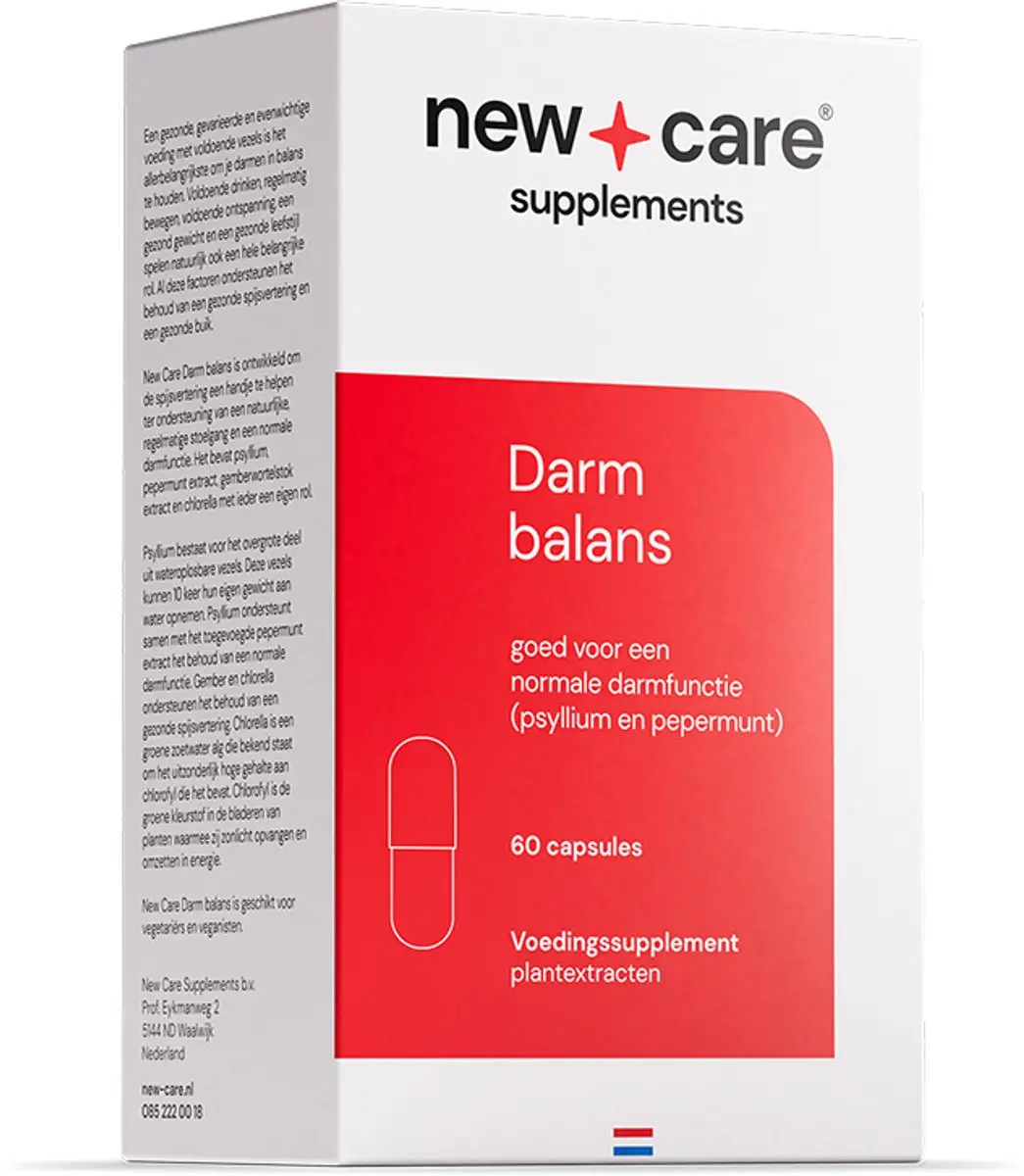 New Care Darm Balans 60 Capsules