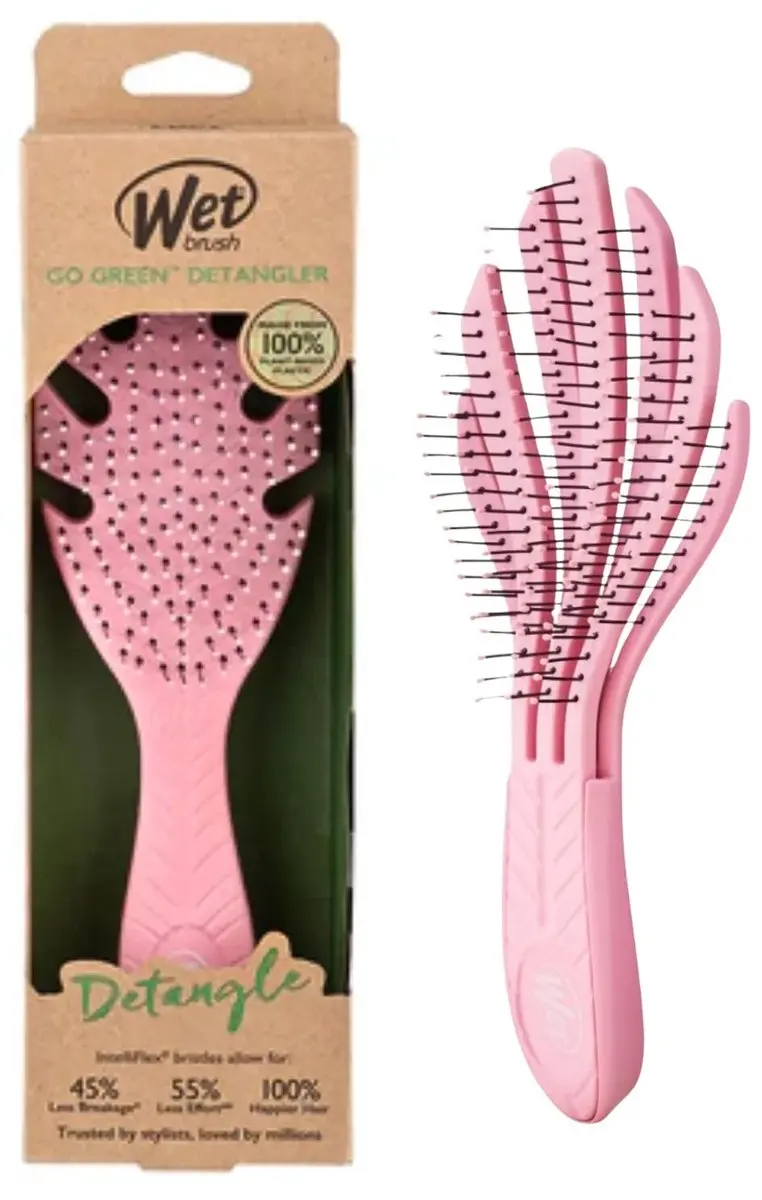 Wet Brush Go Green Curl Detangler Roze