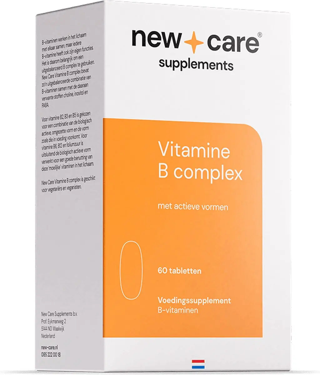 New Care Vitamine B Complex 60 Tabletten