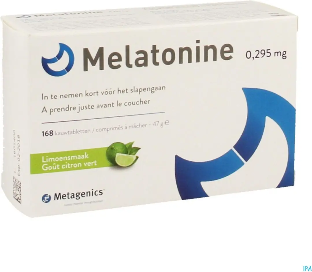 Metagenics Melatonine 168 Kauwtabletten