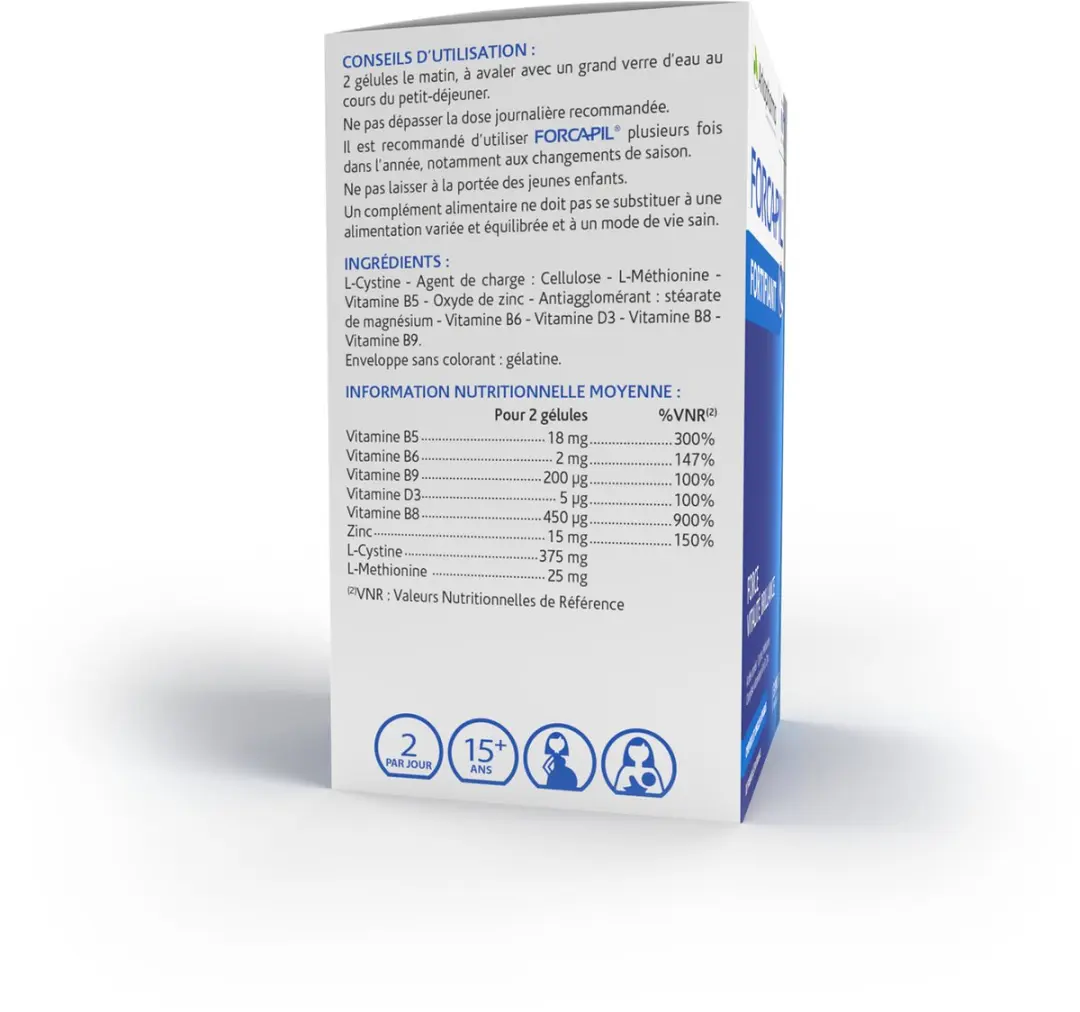 Arkopharma Forcapil Versterkende Capsules 180 Stuks