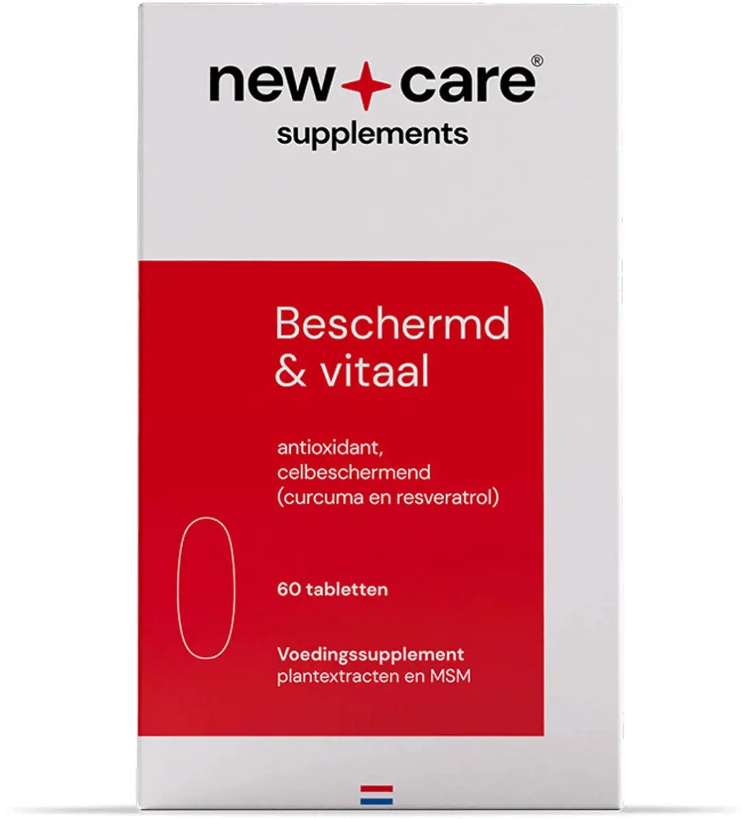 New Care Beschermd & Vitaal Curcuma & Resveratrol 60 Tabletten