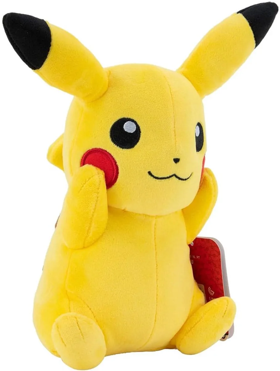 Pokémon Pikachu Knuffel 20cm - Geel