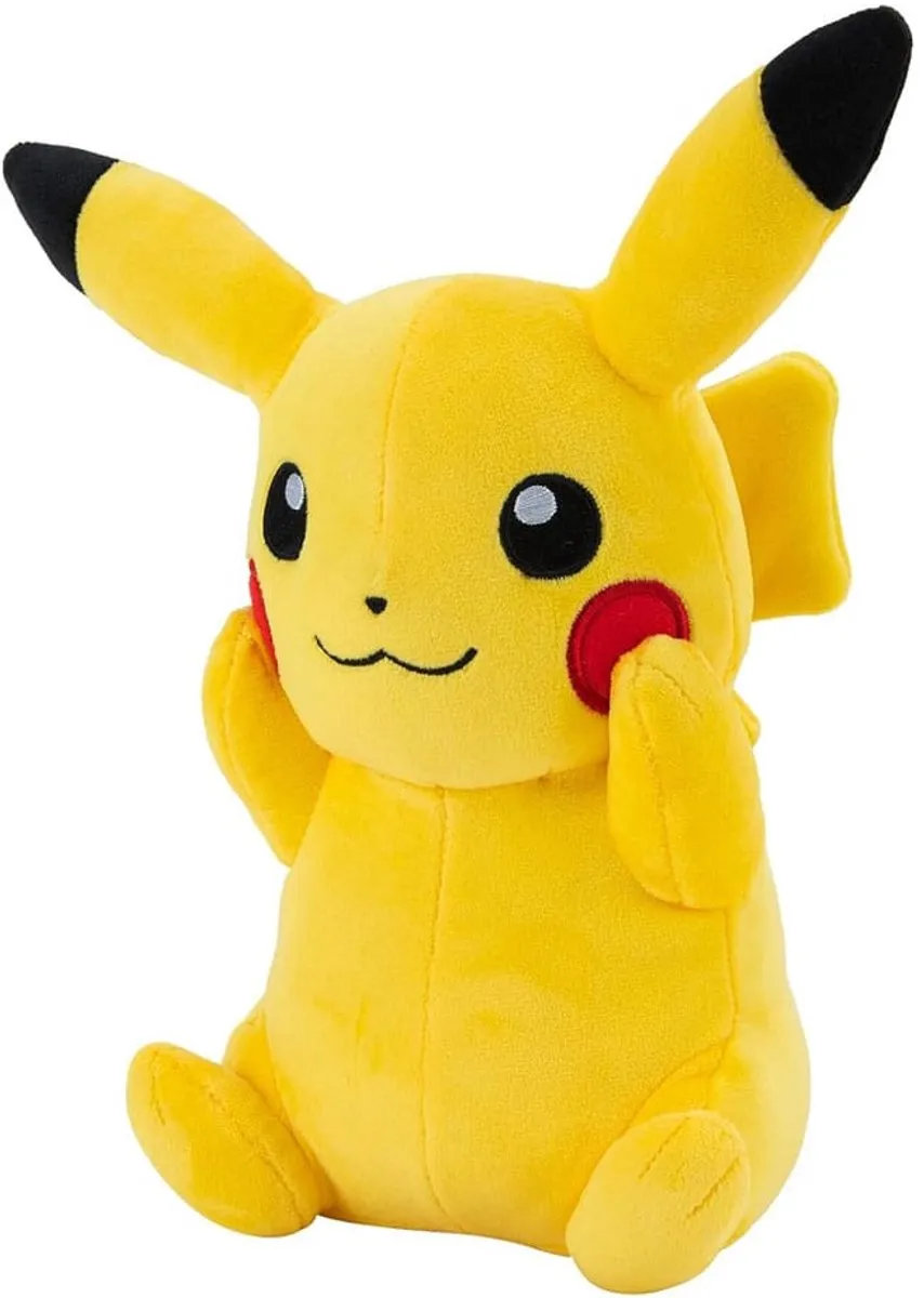 Pokémon Pikachu Knuffel 20cm - Geel