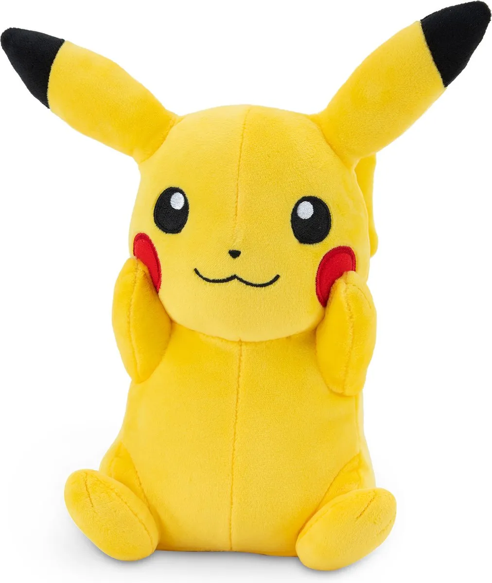 Pokémon Pikachu Knuffel 20cm - Geel