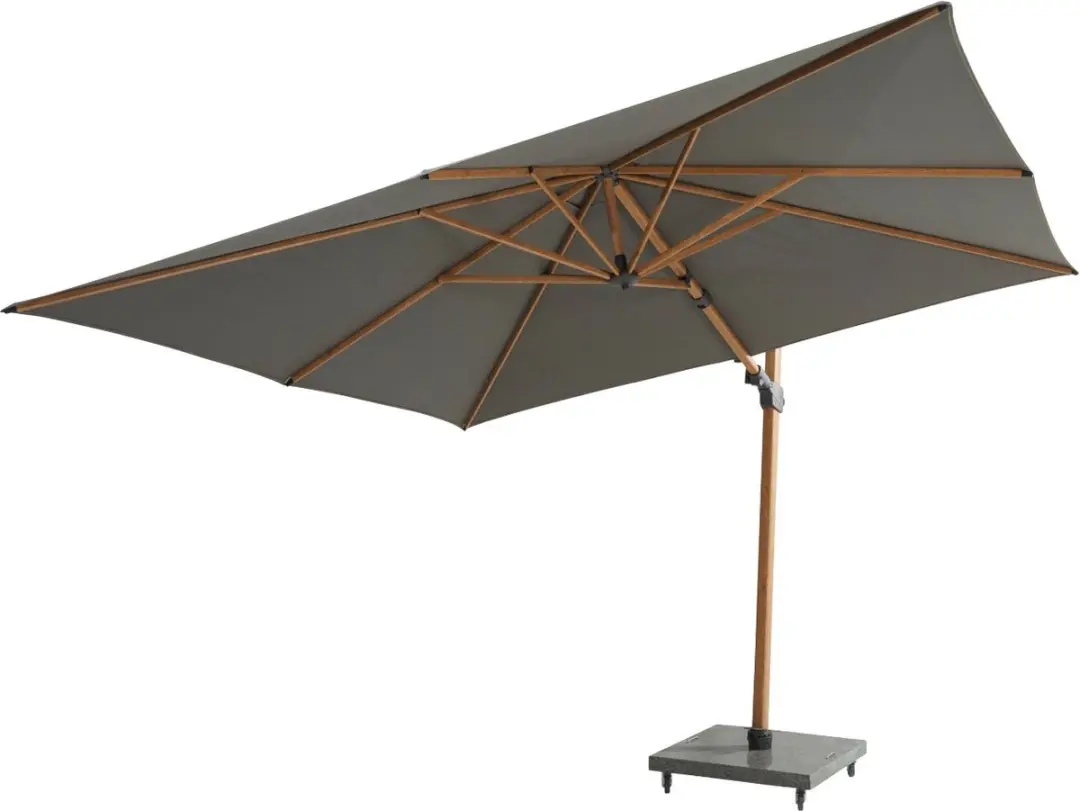 4 Seasons Outdoor Siesta Premium Zweefparasol 300x300 - Antraciet - afbeelding 5 van 6