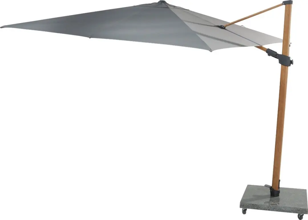 4 Seasons Outdoor Siesta Premium Zweefparasol 300x300 - Antraciet - afbeelding 4 van 6